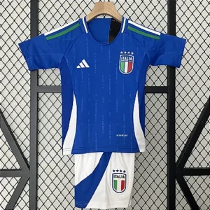 Kit Infantil Itália 1 Azul Camisa e Short 2024 / 2025