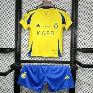 Kit Infantil Al-Nassr 1 Camisa e Short 2024 / 2025