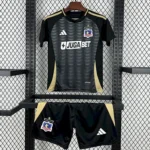 Kit Infantil Colo Colo 2 Preto Camisa e Short 2025 / 2026