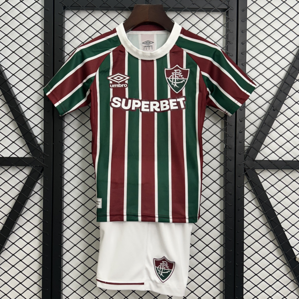 Kit Infantil Fluminense 1 Camisa e Short 2025 / 2026