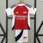 Kit Infantil Arsenal 1 Camisa e Short  2024 / 2025