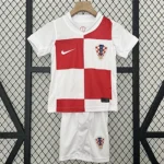 Kit Infantil Croácia 1 Camisa e Short  2024 / 2025