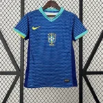 Camisa Feminina Brasil 2 Azul 2024 / 2025