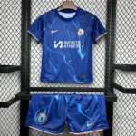 Kit Infantil Chelsea 1 Camisa e Short  2024 / 2025