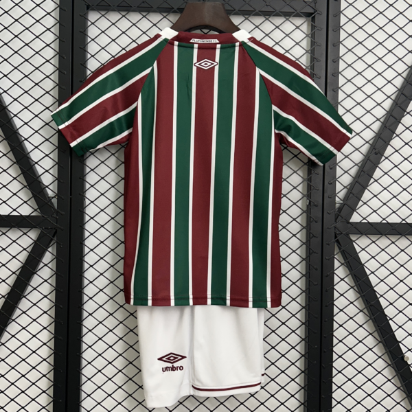 Kit Infantil Fluminense 1 Camisa e Short 2025 / 2026 - Imagem 2