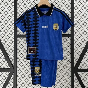 Kit Infantil Argentina 2 Retrô Camisa e Short 1994