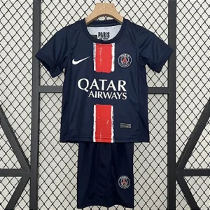 Kit Infantil PSG 1 Azul Camisa e Short  2024 / 2025