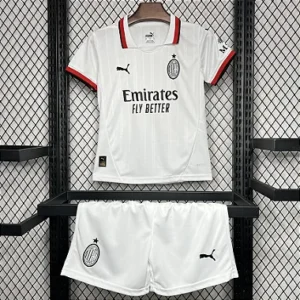 Kit Infantil Milan 2 Branco Camisa e Short  2024 / 2025