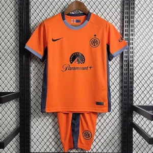 Kit Infantil Inter De Milão 3 Camisa e Short  2023 / 2024
