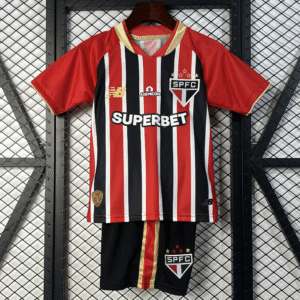 Kit Infantil São Paulo 2 Camisa e Short 2025 / 2026