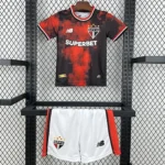 Kit Infantil São Paulo 3 Camisa e Short 2024 / 2025