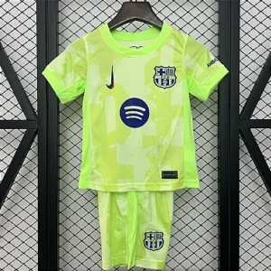 Kit Infantil Barcelona 3 Camisa e Short  2024 / 2025