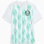 Camisa Palmeiras Pré-Jogo Branca Torcedor Masculina 2025 / 2026