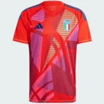 Camisa Itália Goleiro Vermelha Torcedor Masculina 2024 / 2025