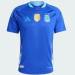 Camisa Argentina 2 Com Patch Campeão do Mundo 2024 / 2025