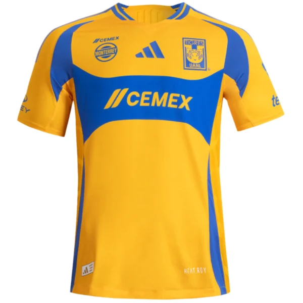 Camisa Tigres 1 Torcedor Masculina 2024 / 2025