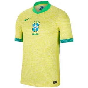 Camisa Brasil 1 Amarela Torcedor Masculina 2024 / 2025