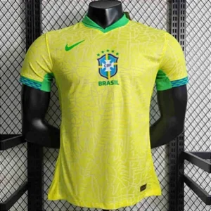 Nova Camisa Edição Jogador Brasil 1 Amarela 2024 / 2025