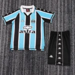 Kit Infantil Grêmio 1 Retrô Camisa e Short 2000