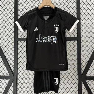 Kit Infantil Juventus 3 Camisa e Short  2023 / 2024