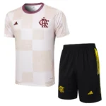 Kit Conjunto Pré Jogo Flamengo Camisa + Short 24/25 - Masculino - Adidas
