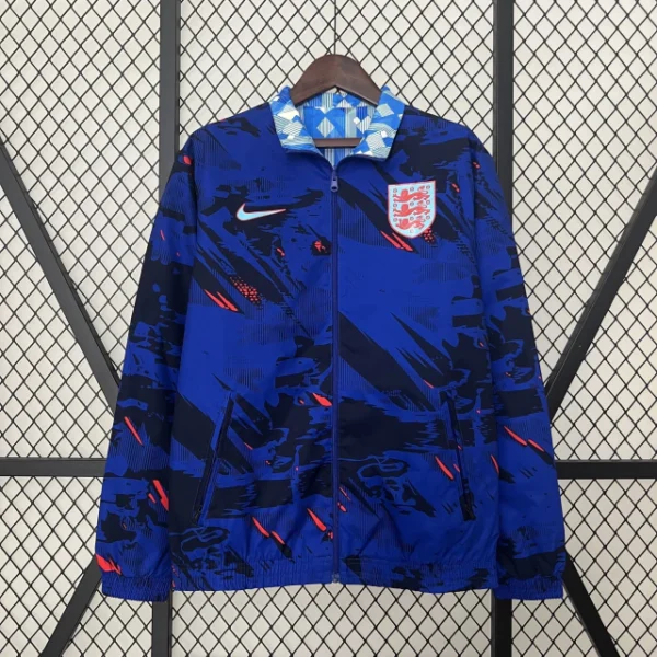 Jaqueta Corta Vento Inglaterra 2024 Dupla Face Masculina -Nike