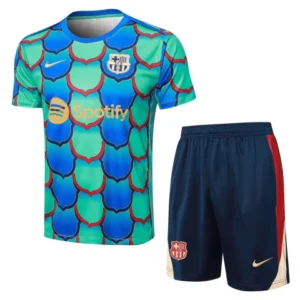 Kit Conjunto Treino Barcelona Camisa + Short 2024 / 2025 - Masculino - Nike
