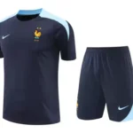 Kit Conjunto Treino França Camisa + Short 2024 / 2025 - Masculino - Nike