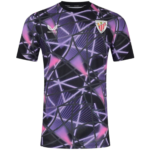 Camisa Athletic Bilbao Pré-Jogo Torcedor Masculina 2024 / 2025