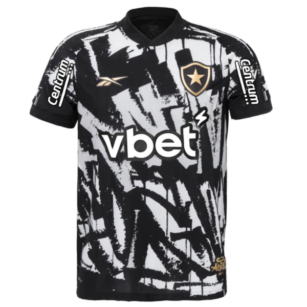 Camisa Botafogo 4 Com Todos Patrocínios Torcedor Masculina 2025 / 2026