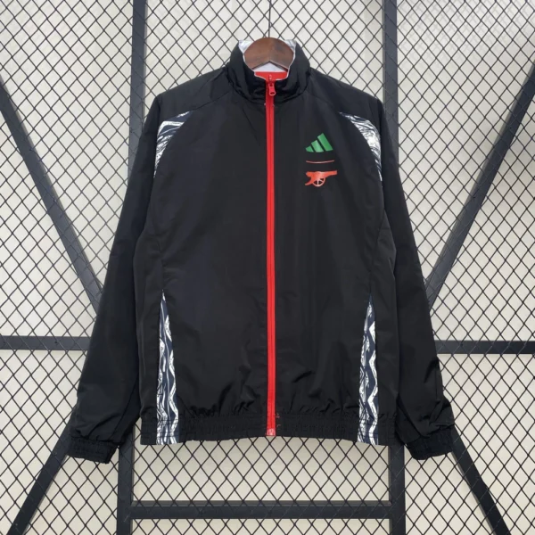 Jaqueta Corta Vento Arsenal 2024 Dupla Face Masculina - Adidas