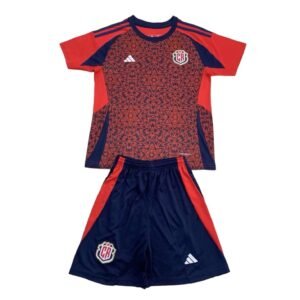 Kit Infantil Costa Rica 1 Camisa e Short  2024 / 2025