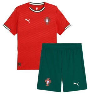 Kit Infantil Portugal 1 Camisa e Short  2024 / 2025