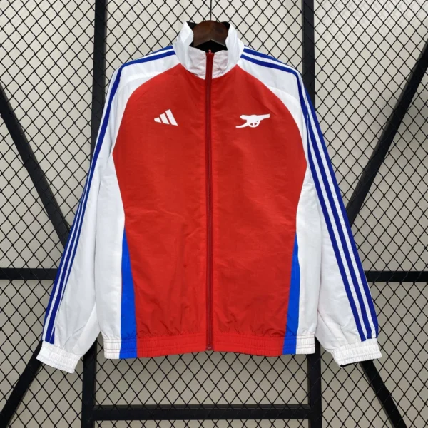 Jaqueta Corta Vento Arsenal 2024 Dupla Face Masculina - Adidas - Image 2