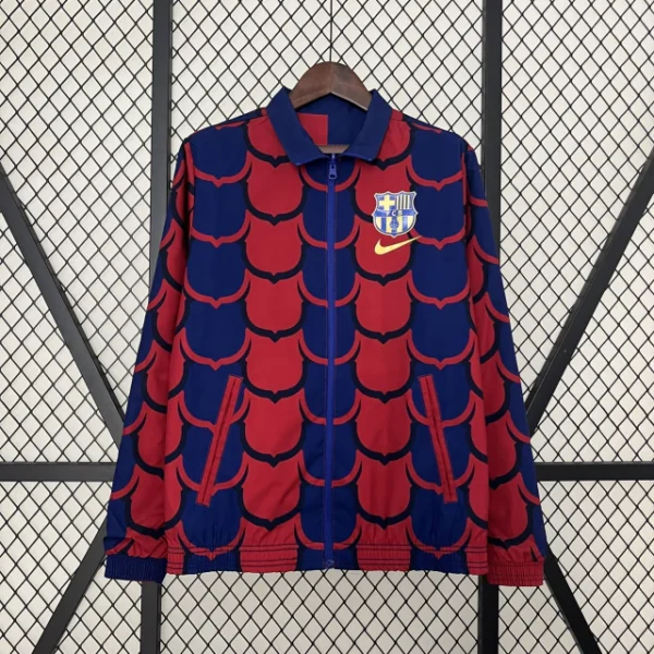 Jaqueta Corta Vento Barcelona 2024 Dupla Face Masculina - Nike - Imagem 2