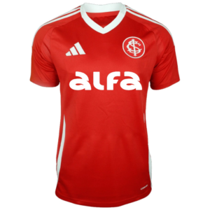 Camisa Internacional 1 Com Todos Patrocínios Torcedor Masculina 2025 / 2026