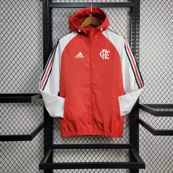 Jaqueta Corta Vento Flamengo 2025 Masculina - Adidas