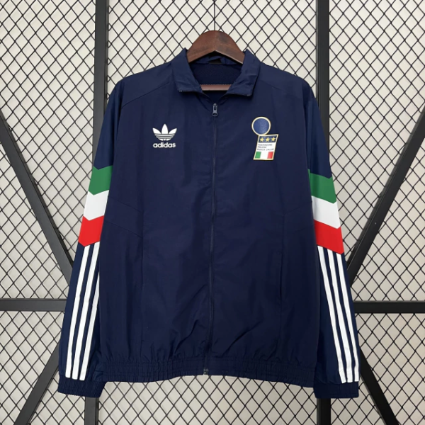 Jaqueta Corta Vento Itália 2024 / 2025 Masculina - Adidas