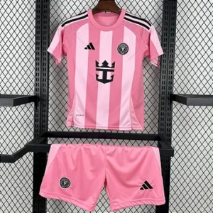 Kit Infantil Inter Miami 1 Rosa Camisa e Short  2025 / 2026