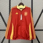 Jaqueta Corta Vento Espanha 2024 Dupla Face Masculina - Adidas
