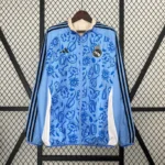 Jaqueta Corta Vento Real Madrid 2024 Dupla Face Masculina - Adidas