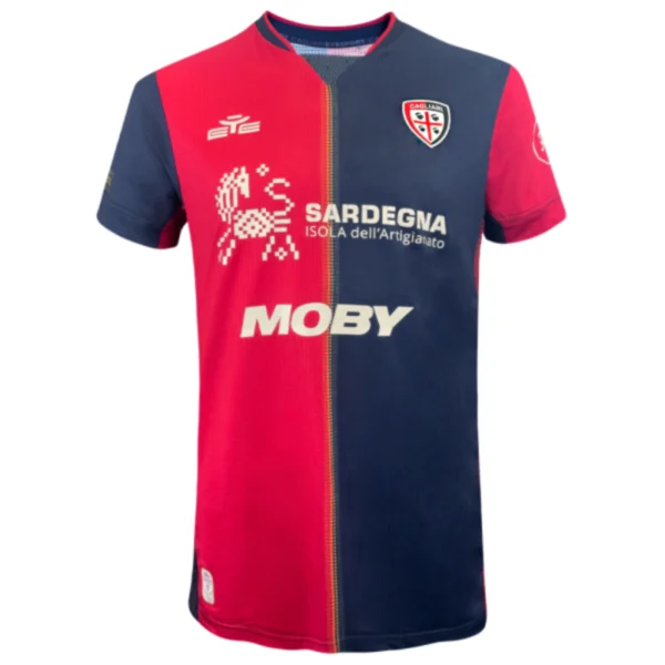 Camisa Cagliari 1 Torcedor Masculina 2024 / 2025