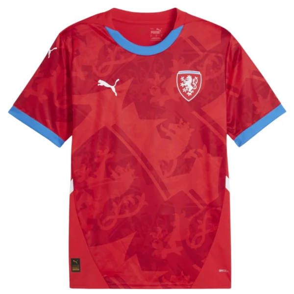 Camisa República Tcheca 1 Torcedor Masculina 2024 / 2025