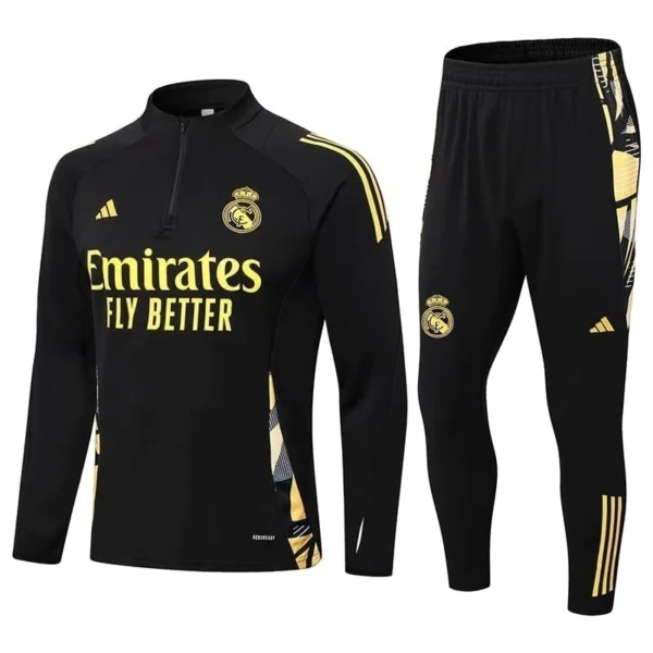 Kit Conjunto Treino Real Madrid Jaqueta + Calça 2024 / 2025 - Masculino - Adidas