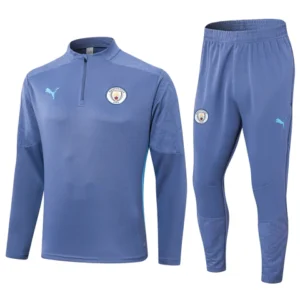 Kit Conjunto Treino Manchester City Jaqueta + Calça 2024 / 2025 - Masculino - Puma