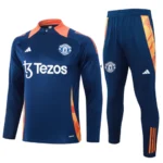 Kit Conjunto Treino Manchester United Jaqueta + Calça 2024 / 2025 - Masculino - Adidas