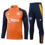 Kit Conjunto Treino Manchester United Jaqueta + Calça 2024 / 2025 - Masculino - Adidas