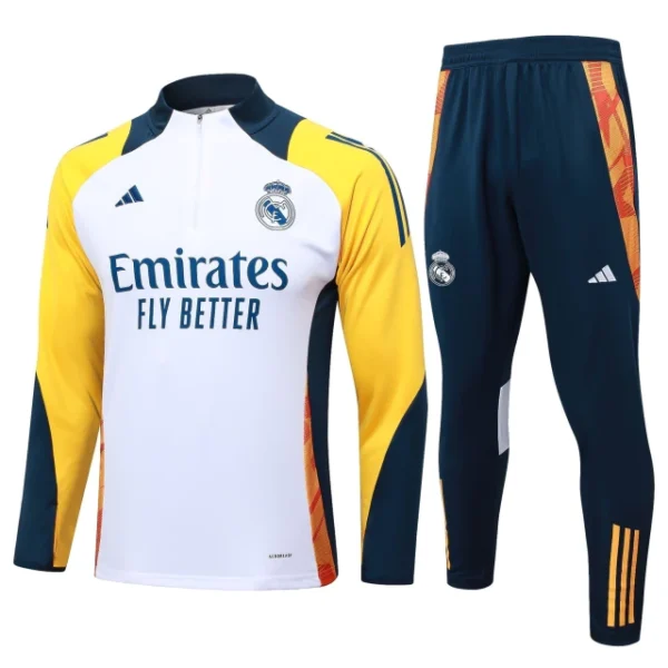 Kit Conjunto Treino Real Madrid Jaqueta + Calça 2024 / 2025 - Masculino - Adidas