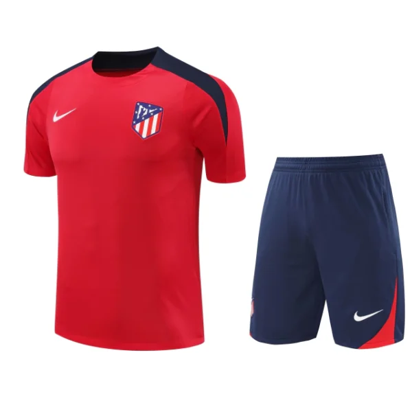 Kit Conjunto Treino Atlético De Madrid Camisa + Short 2024 / 2025 - Masculino - Nike