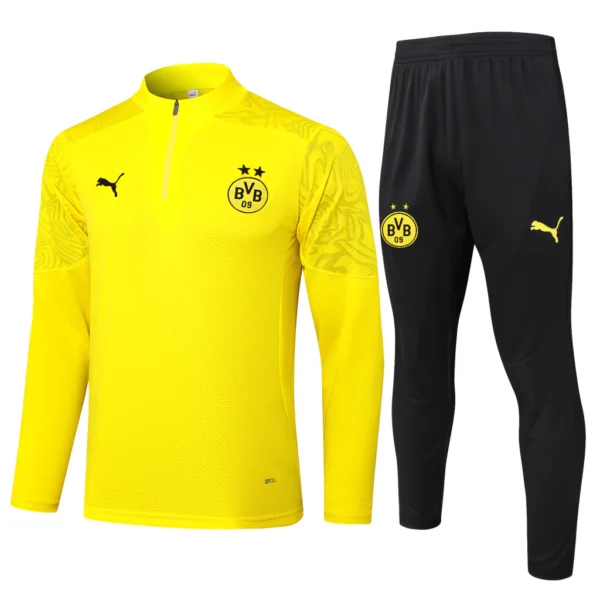 Kit Conjunto Treino Borussia Dortmund Jaqueta + Calça 2024 / 2025 - Masculino - Puma